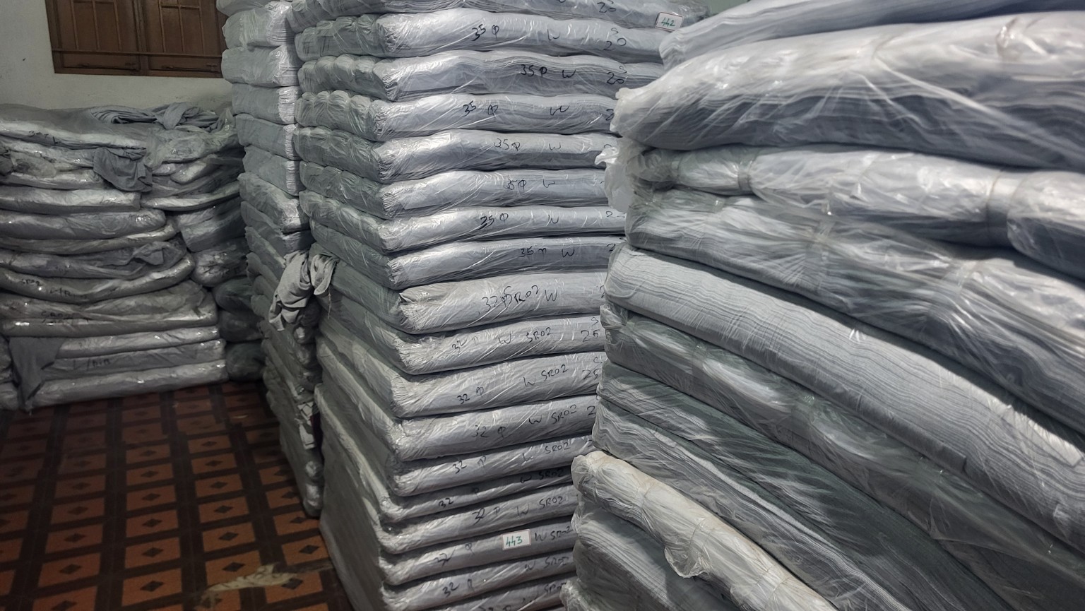 Melange fabrics at MD Fabrics