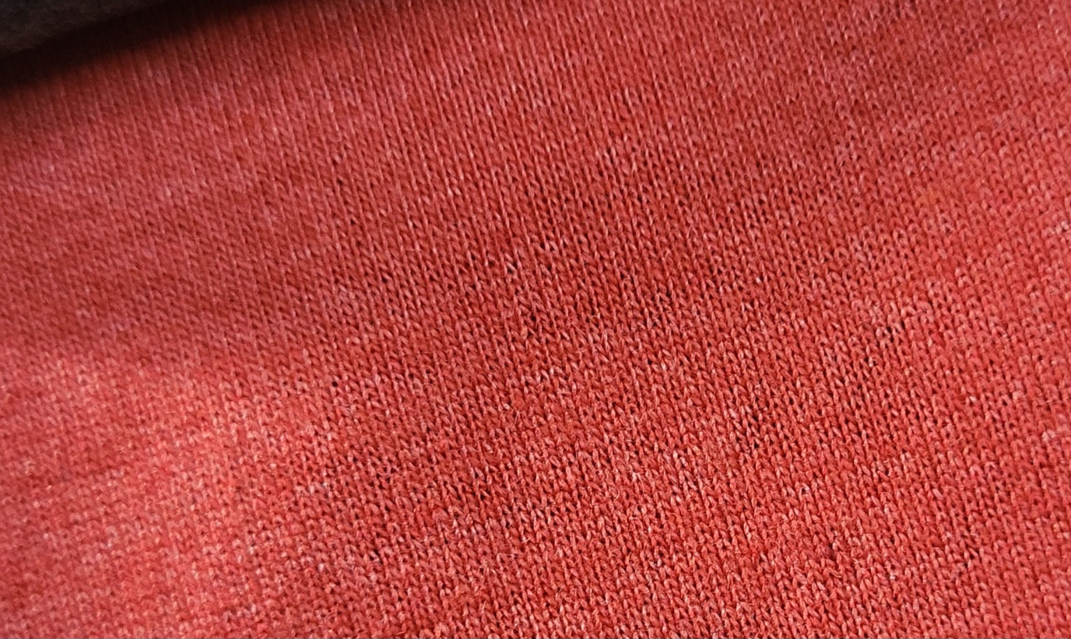 Red melange fabric